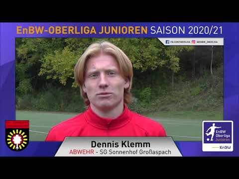 EnBW-Oberliga - SG Sonnenhof Großaspach - 20/21 - Dennis Klemm