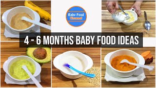 4 Month Baby Food  Baby Puree Recipes