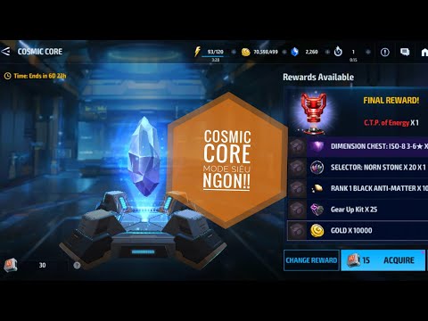 [MFF] Vài tips chơi Cosmic Core event