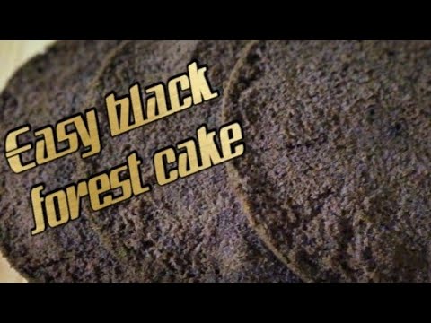 Home Made Black Forest Cake | Eggless Cake | 2 kg Black Forest Cake
