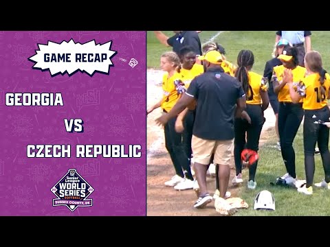 Game Highlights: Georgia defeats Czech Republic | Senior League Softball World Series