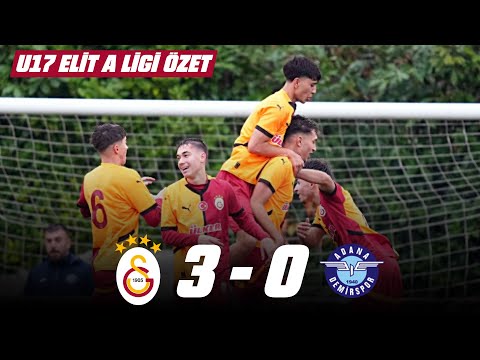 Galatasaray  3-0 Adana Demirspor |  U17 Elit A Ligi 20. Hafta Özet