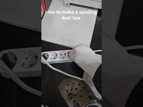 how to make a sanding dust box #bikeroid #modeling #dremeltool #dremel #dustbox #lifehacks #tools
