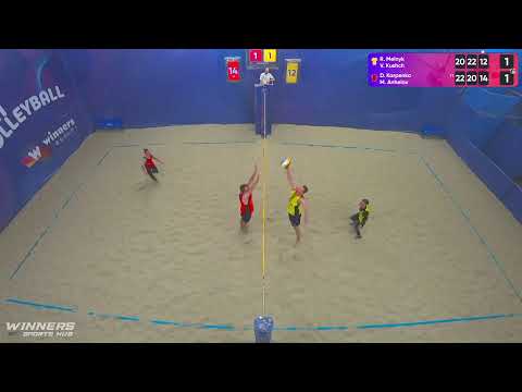 04:00 R. Melnyk / V. Kushch - D. Karpenko / M. Anhelov 18.09.2022 | Winners Beach Volleyball
