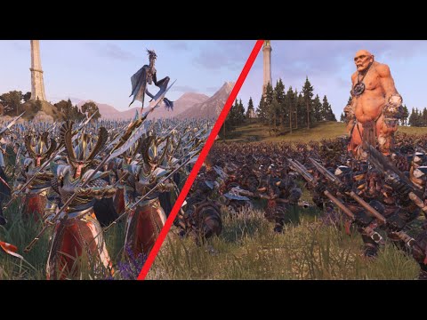 The Last Stand Of The High Elves | Massive 10,000 Unit Cinematic Battle | Total War Warhammer 2