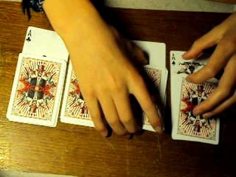 The Fantabulous Four Aces card trick tutorial