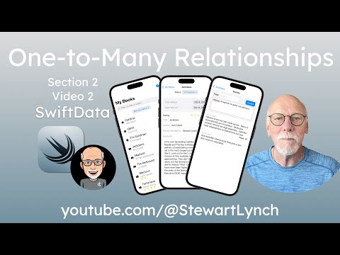 Swift Data One to Many Relationships thumbnail
