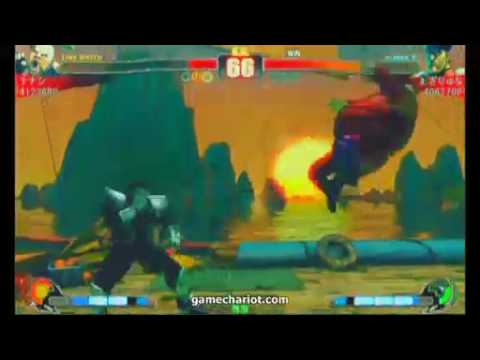 SF4 120708 - Nanashi(Rufus) vs Azaryuna(Dictator)