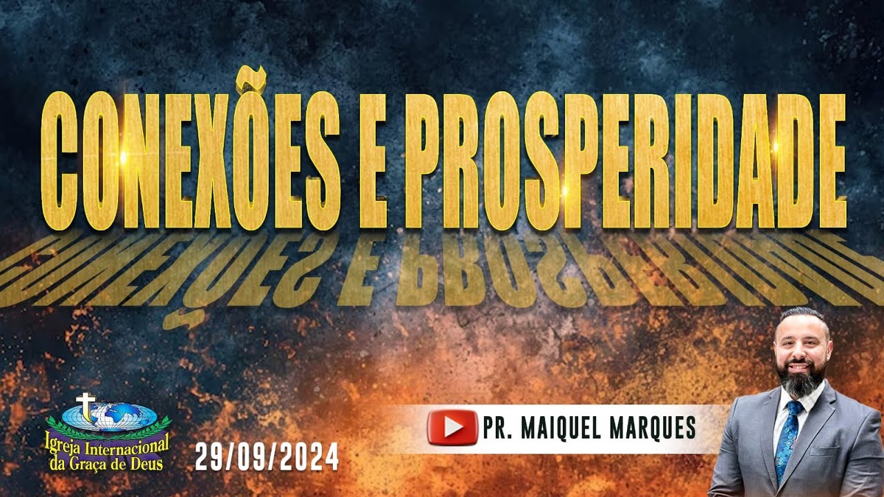 CONEXÕES E PROSPERIDADE | PASTOR MAIQUEL MARQUES | RIO DE JANEIRO - 29/09/2024