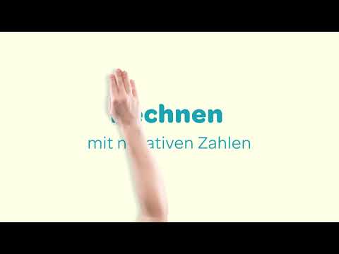 Mit negativen Zahlen rechnen einfach erklärt | sofatutor