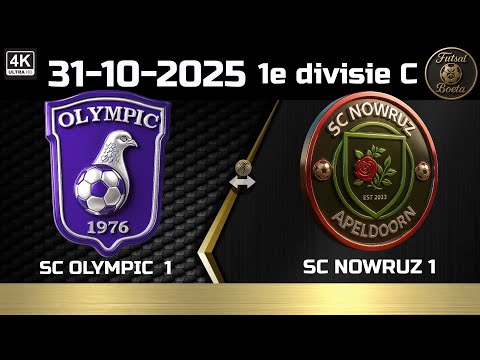 1e divisie C: SC OLYMPIC 1 - SC NOWRUZ 1  (31-10-2025)