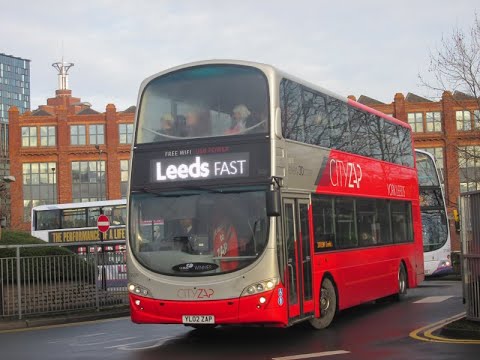 [THRASH] Transdev York & Country 3609 YL51ZAP on CityZap to Leeds 20180623