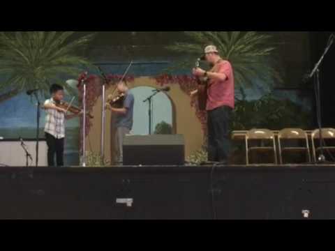 Cloverdale Fiddle Contest 2017 Open Twin Fiddle div, Miles and Teo