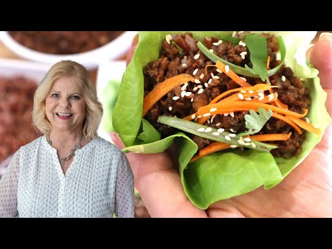 Asian Vegan Beef Lettuce Wraps - Quick and Easy