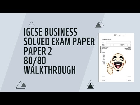 IGCSE Business studies paper 2 solved (Feb/March 2021 22)