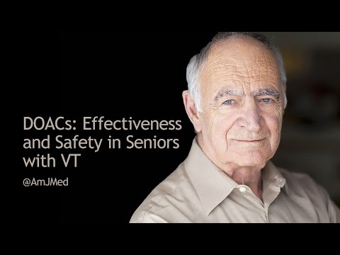 DOACs: Effectiveness and Safety in Seniors with VT