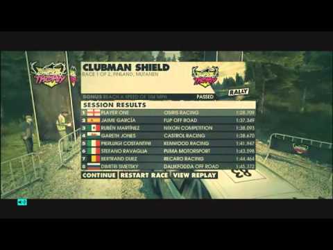 DiRT 3 Walkthrough Part 1