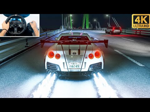 Insane 2000 HP Nissan GTR R-35 | Assetto Corsa Mods | Logitech G920 + Shifter Gameplay