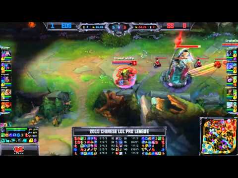 OP Series of LPL Week 7 Team Snake vs Edward Gaming   Game 2 LPL Spring 2015 W7D3   SS vs EDG G2