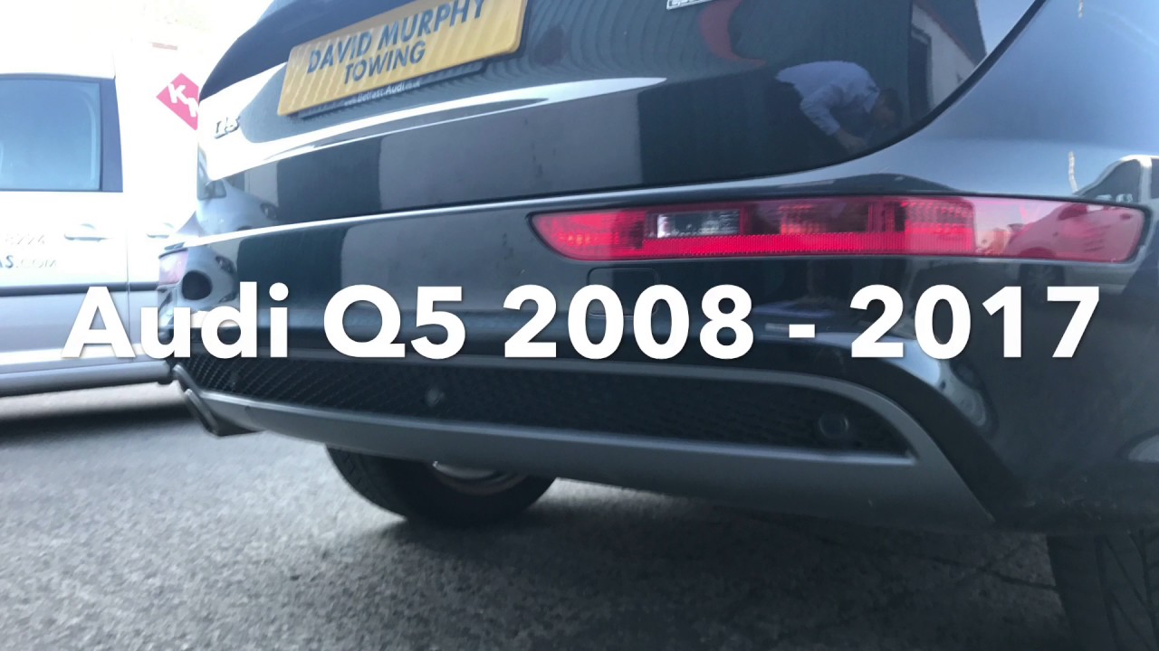 Watch video Audi Q5 S-Line 2008 - 2017 Detachable Swan Neck Towbar - PCT Automotive AD6129 Now Audi Q5 S-Line 2008 - 2017 Detachable Swan Neck Towbar - PCT Automotive AD6129