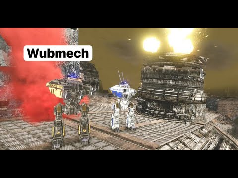 Police On It's Way! Urbanmech-K9 (MechWarrior Online)