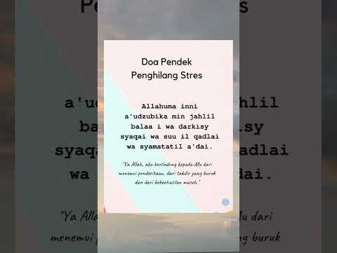 lagi stres? coba baca doa ini #doa #yukberdoa #lenteradoa #doamustajab #dakwahislam #dakwahanakmuda