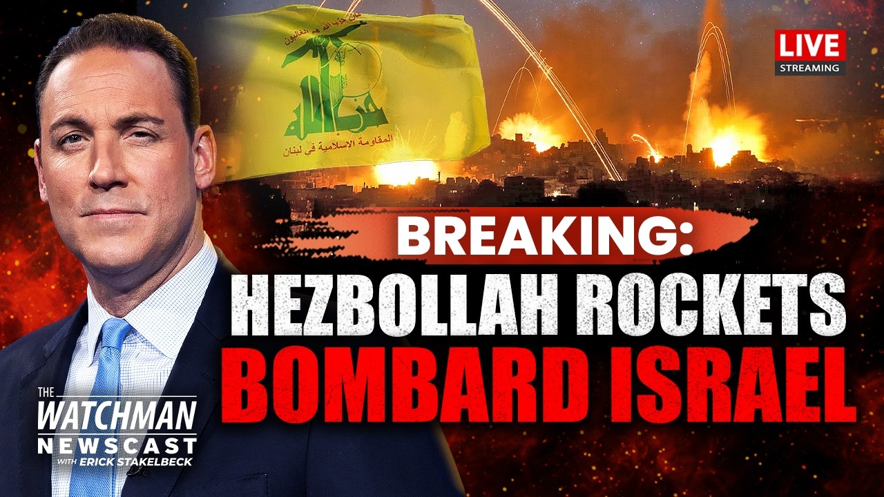 Israel BLASTS Beirut After MASSIVE Hezbollah Barrage; Iran Waging Oil War? | Watchman Newscast LIVE