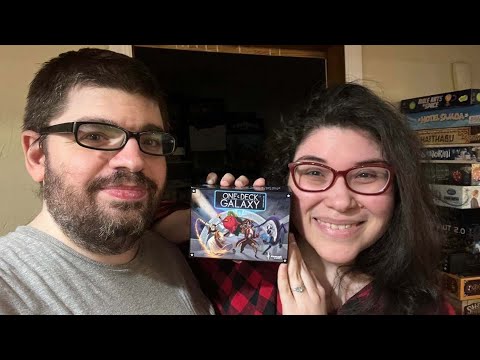 DGA Plays Board Games: One Deck Galaxy - How to Play / Solo vs Home-Brewed Training Bot