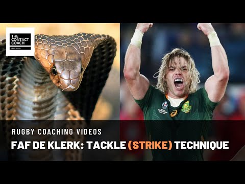 Rugby: Faf de Klerk Tackling Technique
