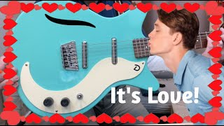 Video thumbnail for If Carlsberg made 12 strings. The DanElectro Vintage 12 string guitar. I love it! by Lennon Luthier & Georgie Girl