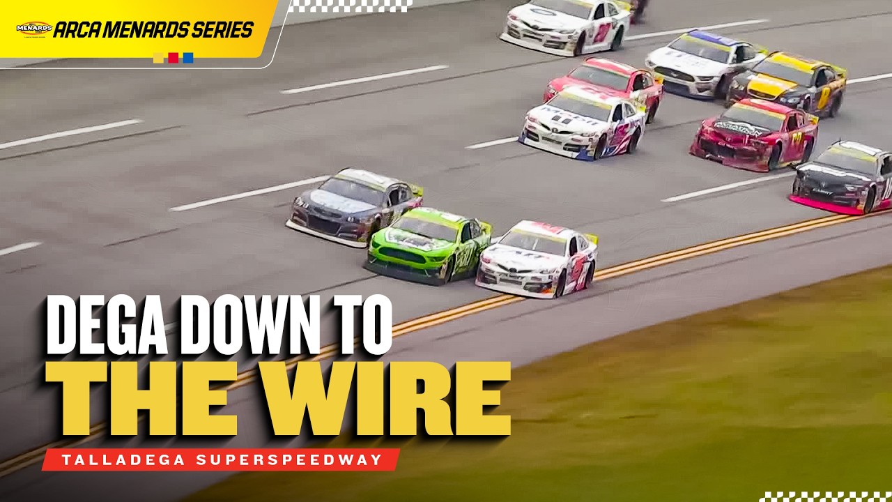 Talladega's Final Laps Ends in Chaotic Finish | 2026 NASCAR ARCA Menards Series
