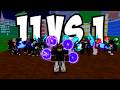 I Challenged An Entire Server To PvP Me In Blox Fruits