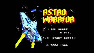 Astro Warrior Title Screen Music Theme Sega Master System