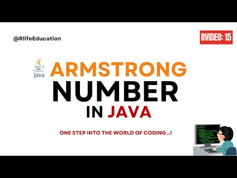 Armstrong Number In Java Theory Code Explained Java Basics For Beginners Video15 Java