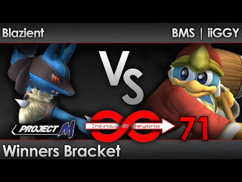 IaB! 71 PM - Blazient (Lucario) vs iiGGY (DDD) - Winners Bracket