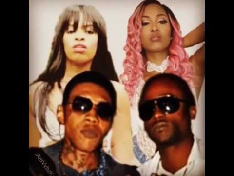 vybz kartel,shensea,double k,wykel,shawn storm- A Suh She Stay