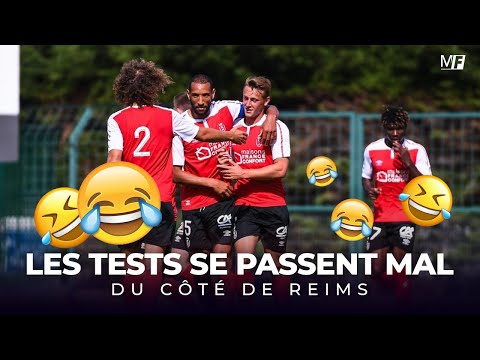 L'EPIC REACTION DES JOUEURS DU STADE DE REIMS EN PASSANT LES TESTS DE DÉPISTAGE DU CORONAVIRUS !  😂