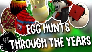 ROBLOX EGG HUNTS THROUGH THE YEARS (2009-2017)