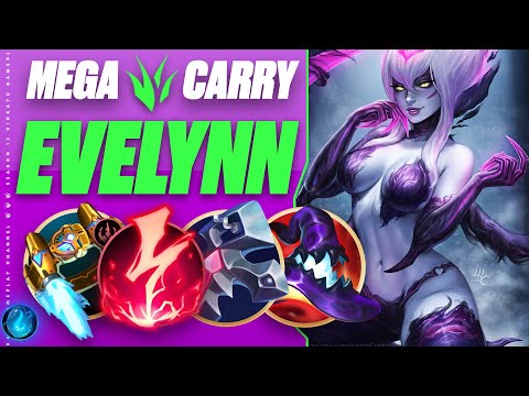 Why EVELYNN JUNGLE Can Carry ANY Game With This OP Pathing! (Seriously this was a beautiful game)
