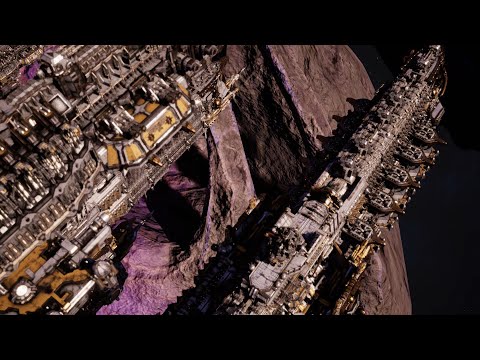 Skalgrim Mod - Imperial Navy vs Asuryani - Massive Battle - Battlefleet Gothic Armada 2