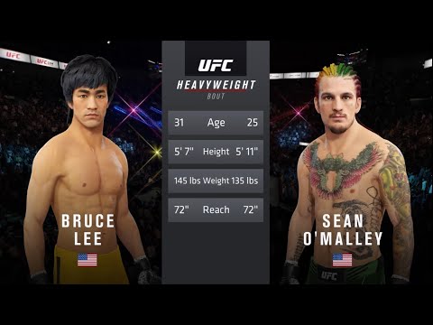 🔥  Bruce Lee vs. Sean O'malley (EA Sports UFC 4)