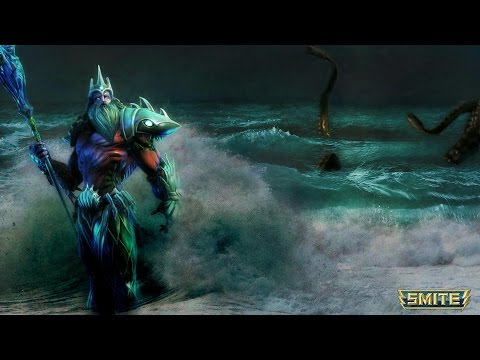 Poseidon Gameplay - Smite Achievements Release the Kraken and Water Rises