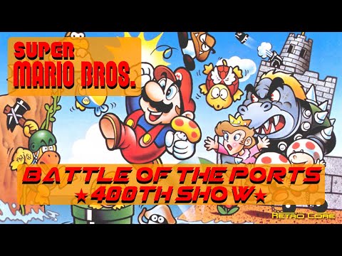Battle of the Ports - Super Mario Bros. (スーパーマリオブラザーズ) Show 400 - 60fps