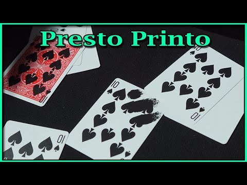 Voir la vidéo Presto Printo - Daryl