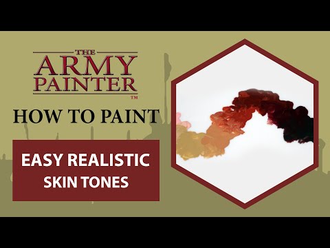 How To Paint: Easy Realistic Skin Tones