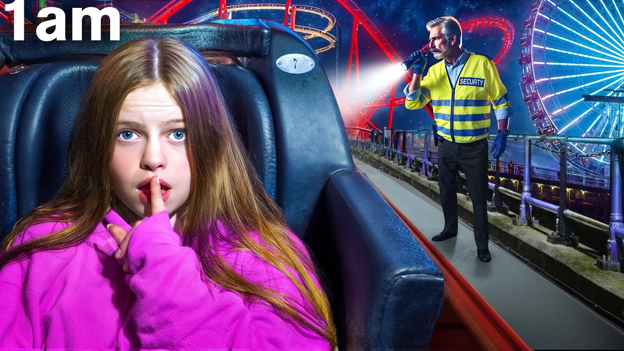 I Snuck Into an Amusement Park OVERNIGHT