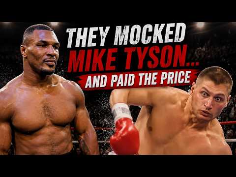 Mike Tyson DESTROYED Every Trash Talker