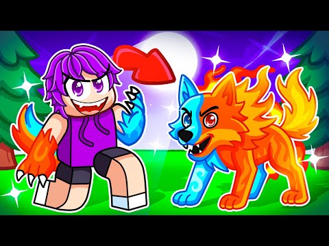 Dash Morph into Elemental WOLF In Roblox Snapchat…