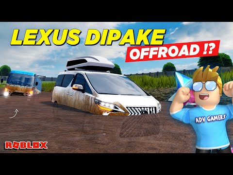 OFFROAD NAIK MOBIL MEWAH TERMAHAL !! MIRIP ALPHARD MBOIS DI CDID - Roblox Indonesia
