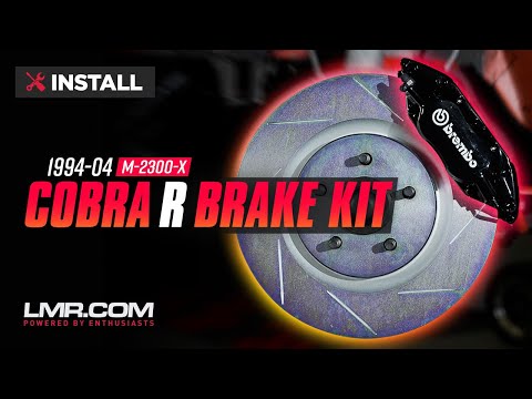 Ford Performance Cobra R M-2300-X Front Brake Kit | 94-04 Review & Install